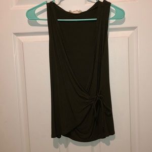 Wrap around tank top